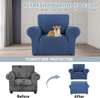 LURKA Stretch Chair Sofa Slipcovers 1 Piece Couch Covers - Image 3