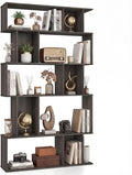 Giantex 5-Tier Bookshelf, 10-Cube Geometric Book Case by Giantex