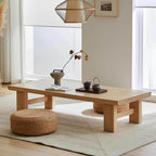 Japanese Solid Wood Coffee Table - Image 6