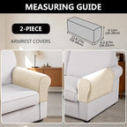 UNBBRRL Stretch Couch Armrest Covers - Image 2