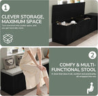 Bobve L-Shape Storage Bench - Image 5