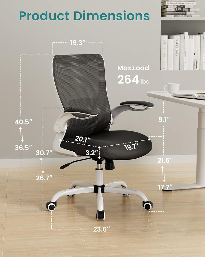 MUXX.STIL Office Chair, Ergonomic Desk Chair - Image 2
