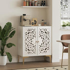 JOINICE Accent Cabinet with Doors, Sideboard Buffet Cabinet with Storage - Image 7