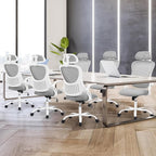 Sweetcrispy Home Office Desk Chair, Ergonomic High-Back Mesh Rolling Work - Image 8