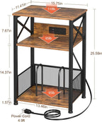 AMHANCIBLE Record Player Stand - Image 4