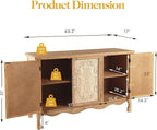 RoyalCraft Farmhouse Sideboard Buffet Cabinet - Image 2