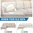 H.VERSAILTEX Backrest Cushion Covers Sectional Couch Back Cushion Covers - Image 5