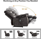 HAOMARKETS Power Recliner Chair Set of 2 - Image 4