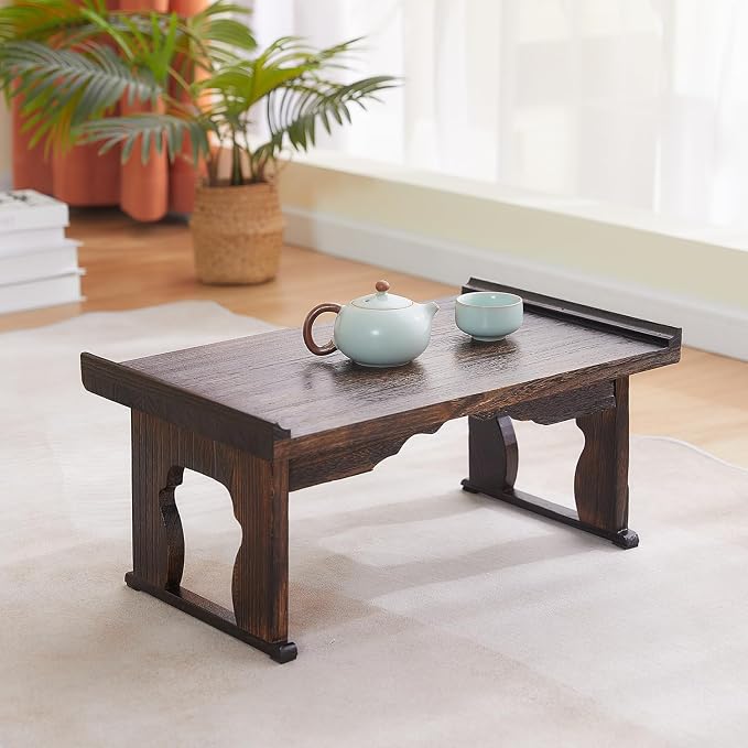 Japanese Floor Table, Small Coffee Table & Tea Table, Altar Table - Image 5