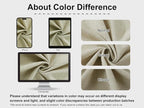 Vision Home Sand Pinch Pleated Full Blackout Curtains Linen Blended Room - Image 8