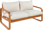 Merax Outdoor 4-Piece Acacia Wood Conversation Set - Image 5