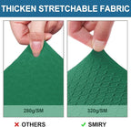 Smiry Waterproof Seat Covers for Dining Room Chairs Set of 6, Stretch Jacquard - Image 4