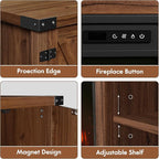 YESHOMY Fireplace TV Stand - Image 6