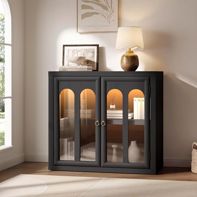 Fatmok Sideboard Buffet Cabinet Set of 4 - Image 4