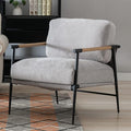 Ya-Home Mid-Century Accent Chair, Soft Armchair Chenille Fabric Lounge Chair by Ya-Home