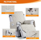 VANSOFY 100% Waterproof Recliner Chair Covers, Recliner Cover Non-Slip Dog - Image 7