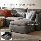 mopio Oversized Modular Sectional Sofa - Image 5