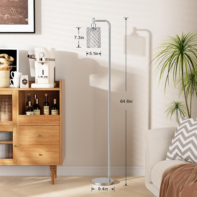 Ziisee Crystal Floor Lamp - Image 7