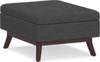 SIMPLIHOME Owen Coffee Table Storage Ottoman by SimpliHome
