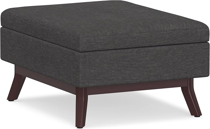 SIMPLIHOME Owen Coffee Table Storage Ottoman by SimpliHome