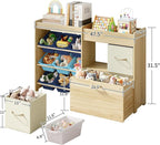 EXPERLAM Toy Storage Organizer for Kids, 9-Bin Toy Organizer - Image 2