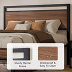 Easy Assembly Queen Bed Frame - Image 4