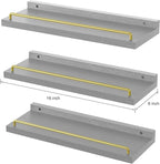 RYOFOBETTO Floating Shelves for Wall Decor, Living Room, Picture Frames - Image 3