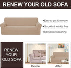 U-NICE HOME 4 Seater Stretch Couch Cover - Image 5