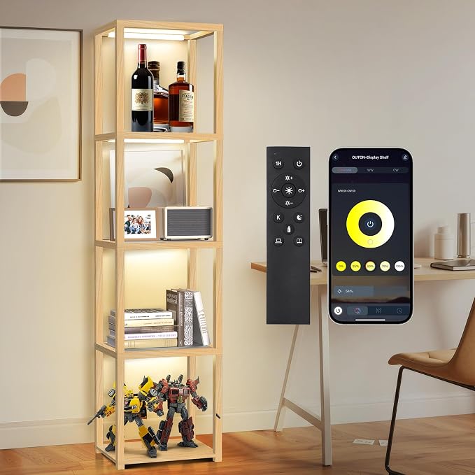 OUTON 67" Glass Display Shelf by OUTON