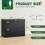 Letaya Metal Lateral File Cabinets - Image 3