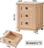 Joaxswe 18" Farmhouse Night Stand - Image 2