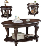 LKTART Wood Coffee Table Set by LKTART