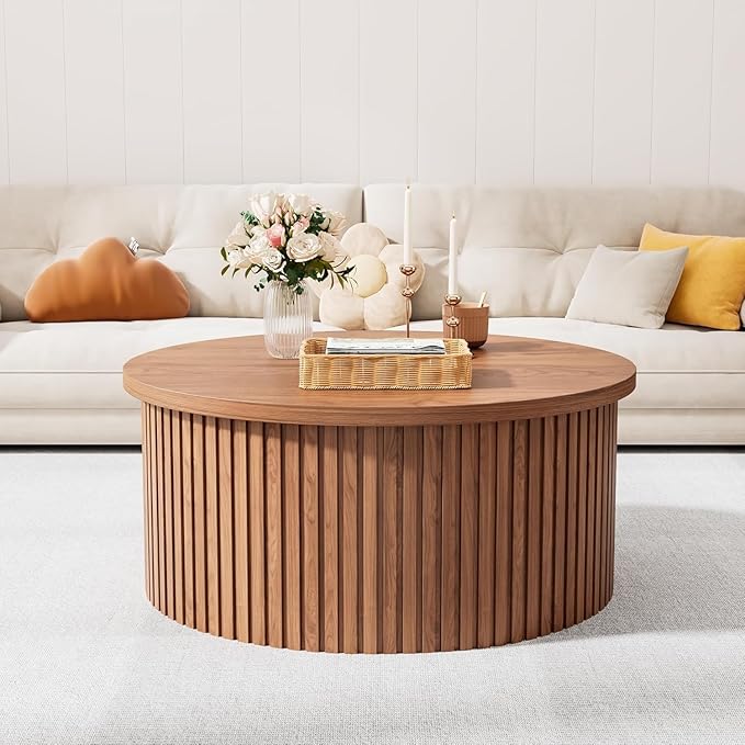 Fsbecl Fluted Lift Top Coffee Table - Image 6