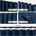Joydeco 90 Inch Blackout Curtains - Image 3