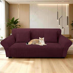 Loveseat Slipcover with 2 Pillow Cover - Image 7