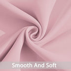 Yakamok Room Darkening Curtains 52x72 inch Long Pink-Living Room | 2 panels - Image 5