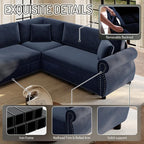88.2" Sectional Sleeper Sofa - Image 5