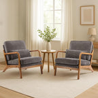 Karl home Mid Century Modern Accent Chair - Image 7