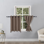 RV Blackout Curtains for Bedroom, 52 x 36 Inches Long, Cappuccino | Thermal - Image 7
