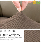 Easy-Going Stretch 1 Piece Loveseat Couch Cushion Cover - Image 4