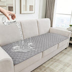 Dog Couch Cover for Sofa 100% Waterproof Faux Linen Sofa Covers for 3 Cushion by HYZOTEX