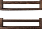 JORIKCHUO Nursery Book Shelves, Kitchen Spice Rack, or Rustic Wall Mounted by JORIKCHUO