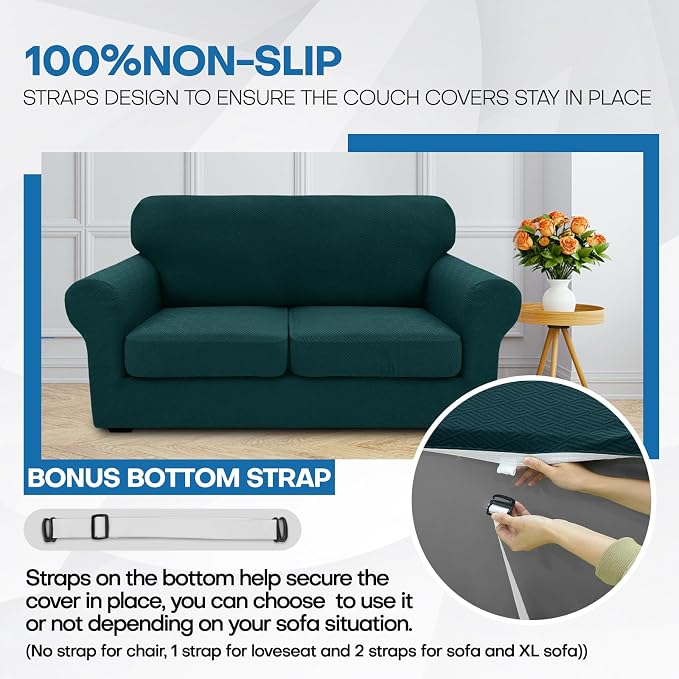 XINEAGE 2026 New 2 Piece Chair Cover - Image 7