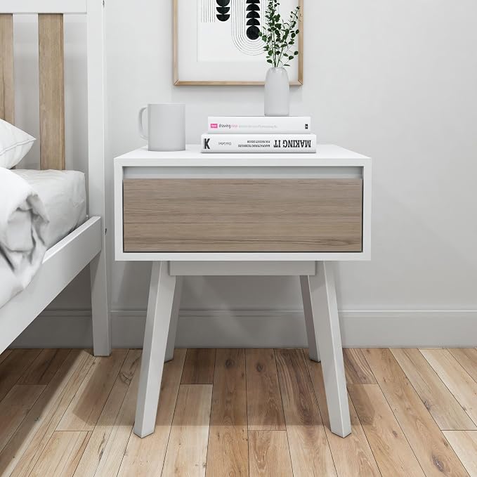 Plank+Beam Scandinavian Solid Wood Nightstand - Image 2