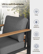 Aluminum Outdoor Patio Furniture Set - Image 5