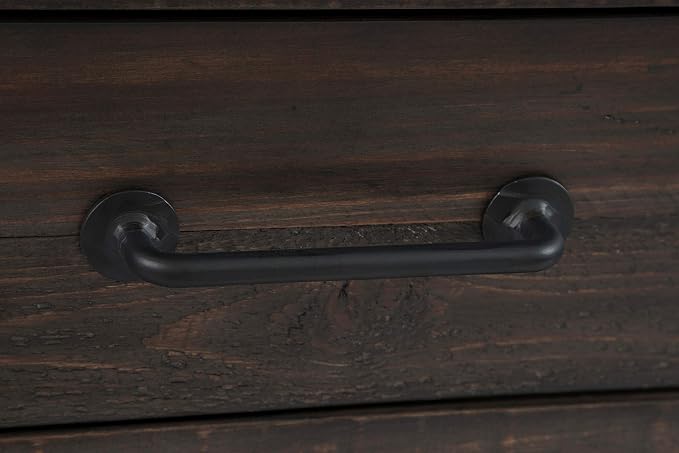 Jofran Madison County Harris End Table, Barnwood Brown - Image 7