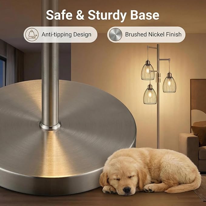 Dimmable Floor Lamp, Industrial Floor Lamps - Image 4
