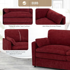 2 Pieces Chenille Sofa Set - Image 5