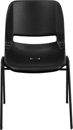 Flash Furniture HERCULES Series 440 lb. Capacity Kid's Black Ergonomic Shell - Image 5