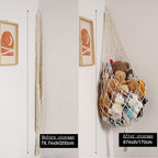 Amdermi Novel Stuffed Animal Hammock Corner Hanging Net - Image 2